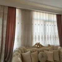 پرده تور ترک به همراه کناره|پرده، رانر، رومیزی|تهران, پرستار|دیوار