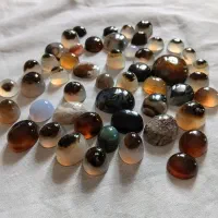 فروش نگین وقلب وسنگ جلاخورده بصورت کلی ..