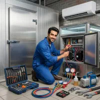 تعمیر یخچال فریزر کولرگازی خانگی صنعتی آزمایشگاهی