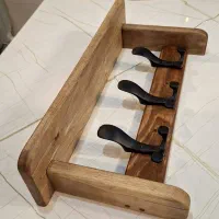 رخت اویز چوبی گردو (پینترستی)