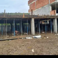 اجرای کار اسکلت آهن دیوار برشی، رودیواری