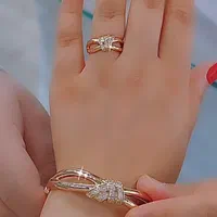 ست تکدست و انگشتر ژوپینگ|بدلیجات|شیراز, معالی‌آباد|دیوار