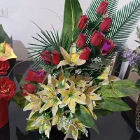 گل مصنوعی زیبا