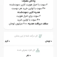 کد دعوت هدیه500|کارت هدیه و تخفیف|رباط‌کریم, نصیرشهر|دیوار