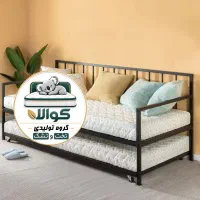 مبل تختخواب شو دونفره یک طبقه مدل یاسمن کوالا