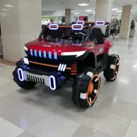 ماشین شارژی کودک ۲نفره بزرگ فرمان سمت چپ مدل 987