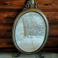 اینه قدیمی ،عتیقه،نوربیلین لهستانی ،اینه سنگی