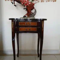 میز تلفن دوکشو