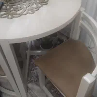 میز غذاخوری ۴ نفره کم جا گیر