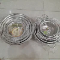 آبکش لگن استیل unique plus