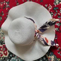 کلاه حصیری شیک وتابستانی
