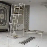 چهار پایه بزرگ چرخ دار|ابزارآلات|بیرجند, |دیوار