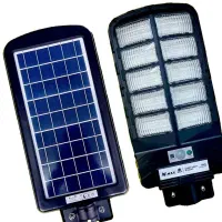 پرژکتور ریموتی ۴۰۰ وات پنل خورشیدی / ۲سال گارانتی