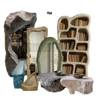 آینه قدی دستدساز طرح سنگ در مدل های متفاوت