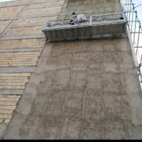 سیمان کاری نمای ساختمان