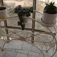 پایه گل فلزی