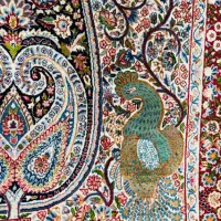 یک جفت قالیچه عتیقه راورکرمان