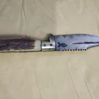 فروش چاقوی کلکسیونی فولادی دسته استخوانی|کلکسیون اشیاء عتیقه|گرگان, |دیوار