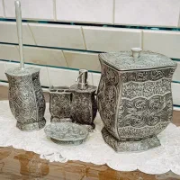 ست ۵ تکه سرویس بهداشتی عروس