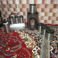 سرویس حبوبات آشپزخانه طرح استیل