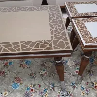 میز جلو مبلی و عسلی|مبلمان خانگی و میز عسلی|کهریزک, |دیوار