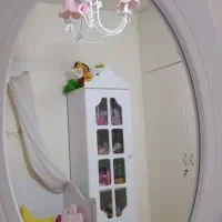 کتابخانه ویترین قفسه سالم در حد نو|کتابخانه، شلف، قفسههای دیواری|باغستان, |دیوار