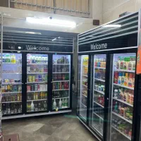 یخچالسوپرمارکت ایستاده ویترینی فروشگاهیجزیره قصابی