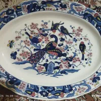 سینی گل مرغی قدیمی