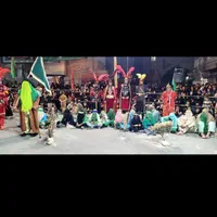 شال شبیه خوانی عاشورا و اربعین حسینی .|لباس|میانه, |دیوار