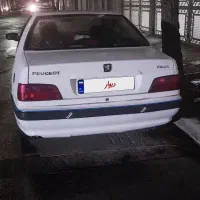 پژو پارس سفید دوگانه کارخانه