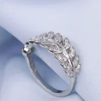 انگشتر ظریف نقره silvre 925