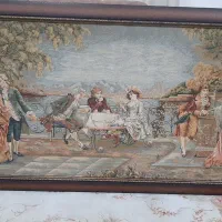 تابلوپارچه ترمه درحدنو به متراژ ۱ مترو۱۵۸در۸۳|تابلو فرش|گرگان, |دیوار