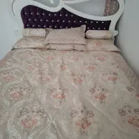 تخت دو نفره|تخت و سرویس خواب|بیجار, |دیوار