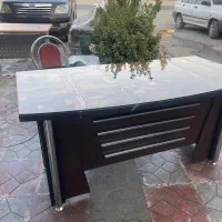 میز مدیریتی سالم ‌شیشه رومیز سالم