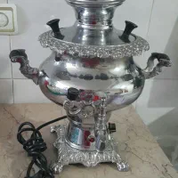 سماور برقی استیل محکم قدیمی