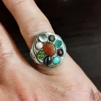 انگشتر 9 نگین حرز دار