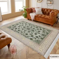 فرشینه ترکیب رنگ نسکافه ای و سبز|فرش|قم, نیروگاه|دیوار