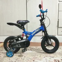 دوچرخه ۱۲ ترمزها دیسکی کمک فنردار همراه کمکی