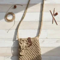 کیف دوشی رافیا|کیف، کفش، کمربند|رشت, حمیدیان|دیوار