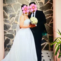 لباس عروس و تور و دستکش و اکسسوری|لباس|مسجد سلیمان, |دیوار