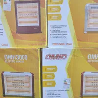 بخاری برقی امید فن دار