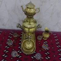 سماور دکوری برنجی|صنایع دستی و سایر لوازم تزئینی|رودهن, |دیوار