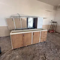 کابینت فلزی درب mdf