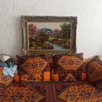تابلو فرش ابریشم|تابلو فرش|خرم‌آباد, |دیوار