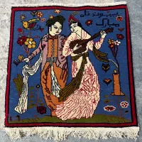 تابلو فرش دستباف قشقایی