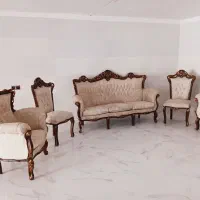 مبل ۸ نفره  کرم رنگ