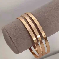 النگو آینه ای سایز ۳ وزن ۱۰ و نیم گرم ۳ عدد