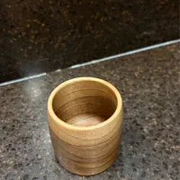 لیوان قهوه خوری چوبی