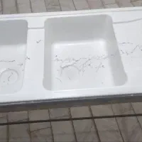 سینک گرانیتی|آب‌چکان و نظم‌دهنده ظروف|فشاپویه, |دیوار