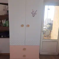 تخت وکمد دو منظوره کودک ونوجوان سنا چوب|تخت و سرویس خواب|قزوین, |دیوار